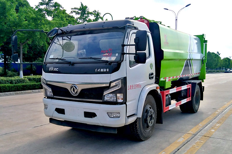 東風T3側裝壓縮垃圾車 10.5方