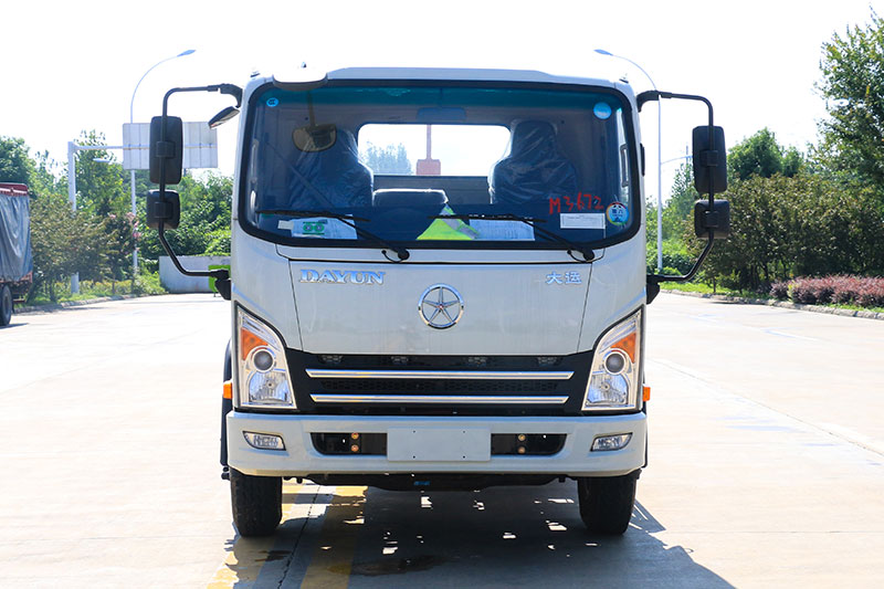大運(yùn)藍(lán)牌 套臂垃圾車 5方生活垃圾箱 建筑垃圾箱